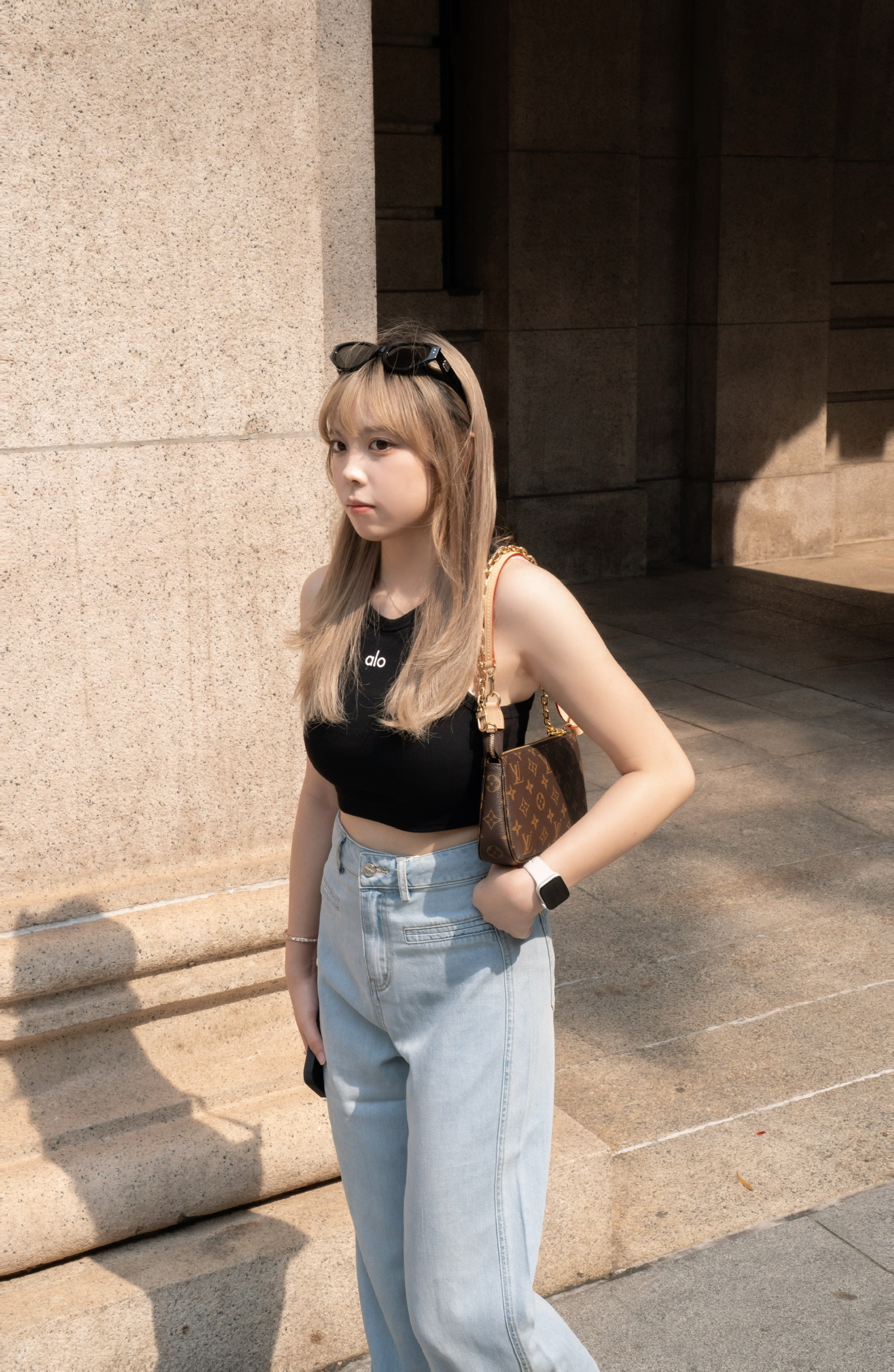 Alo Yoga Aspire Tank Black