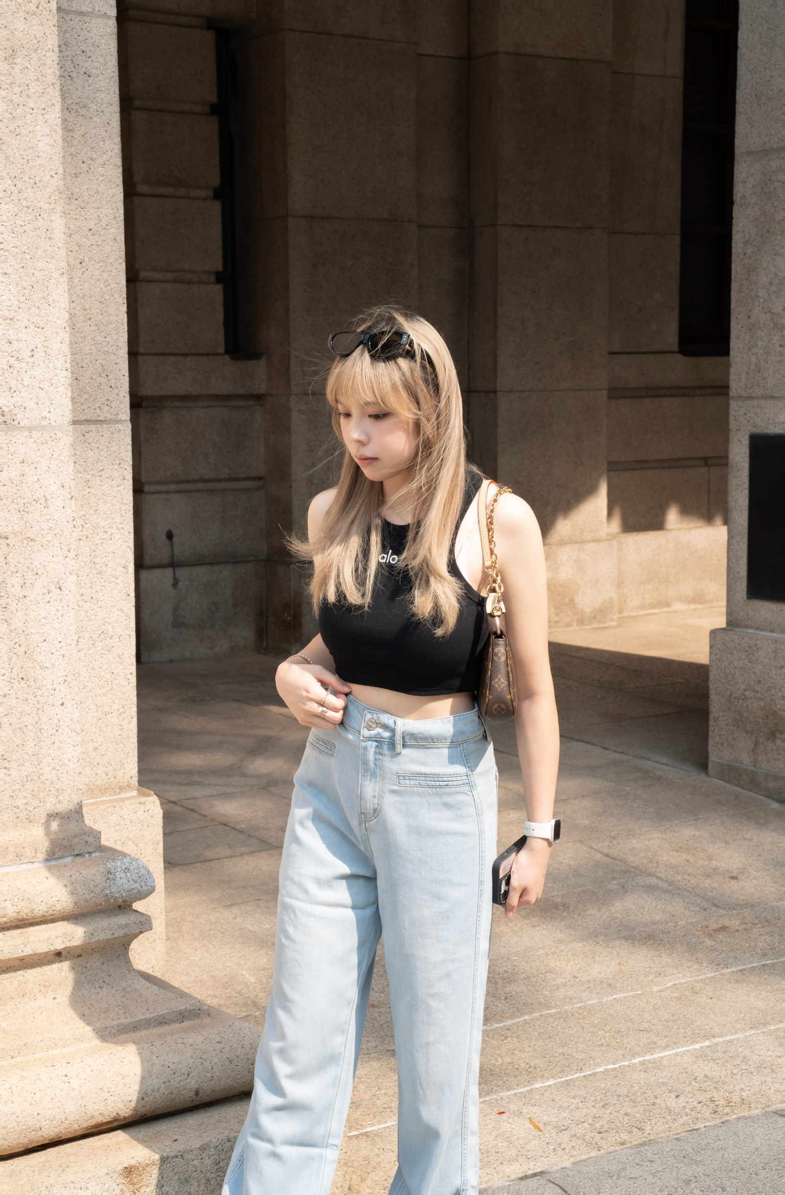 Alo Yoga Aspire Tank Black