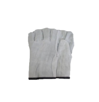 A009-A 燒焊手套 短全皮  335# (打)