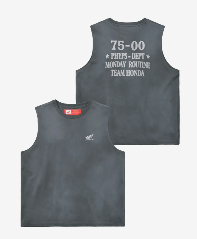 HONDA 本田 / Vintage Sleeveless Charcoal / HFM1VT301ACH /  AUG25