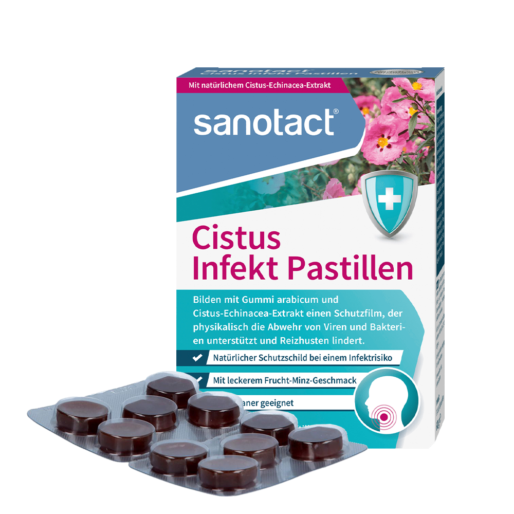 德國Sanotact岩薔薇抑菌口含錠 30錠