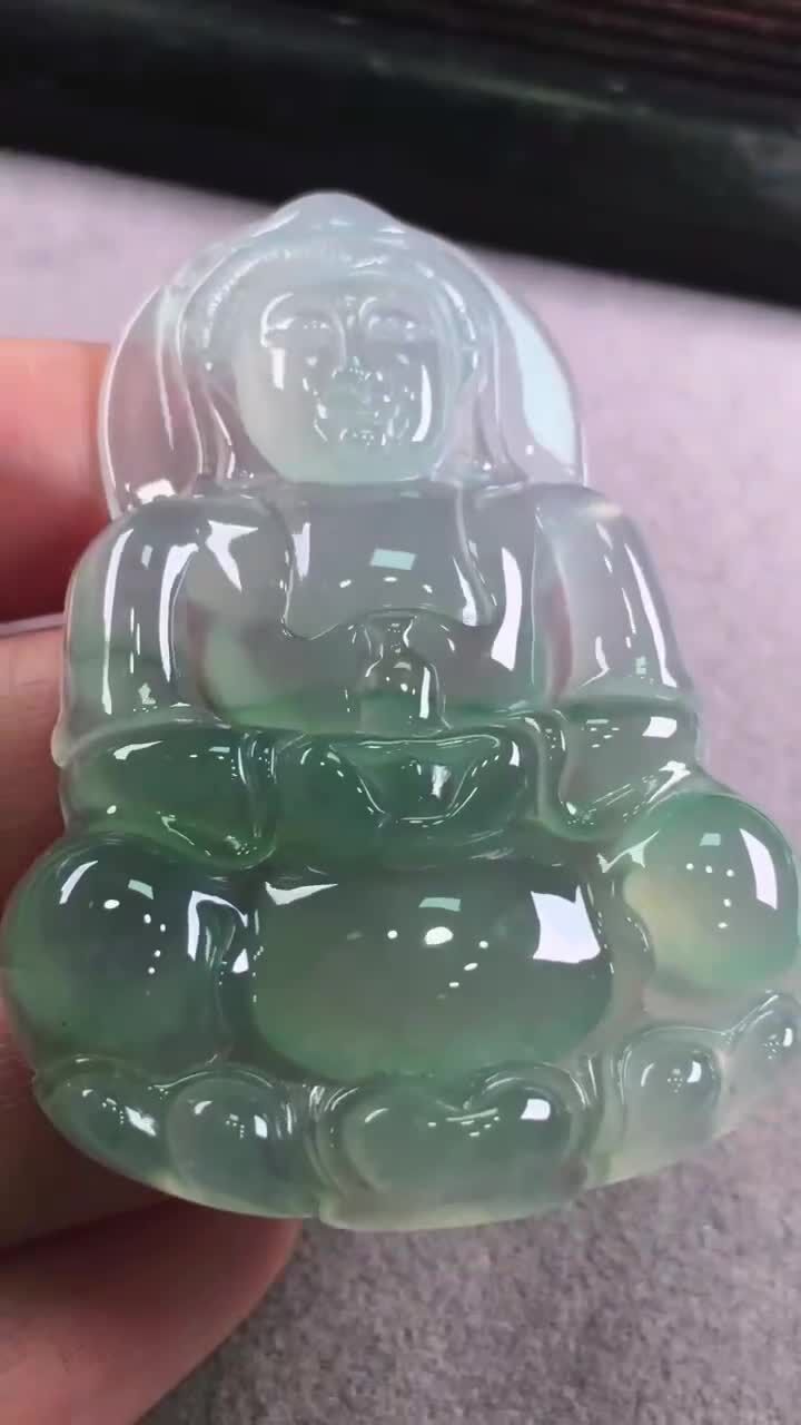 翡翠正裝觀音,天然翡翠A玉, 緬甸玉, Jade, Jadeite