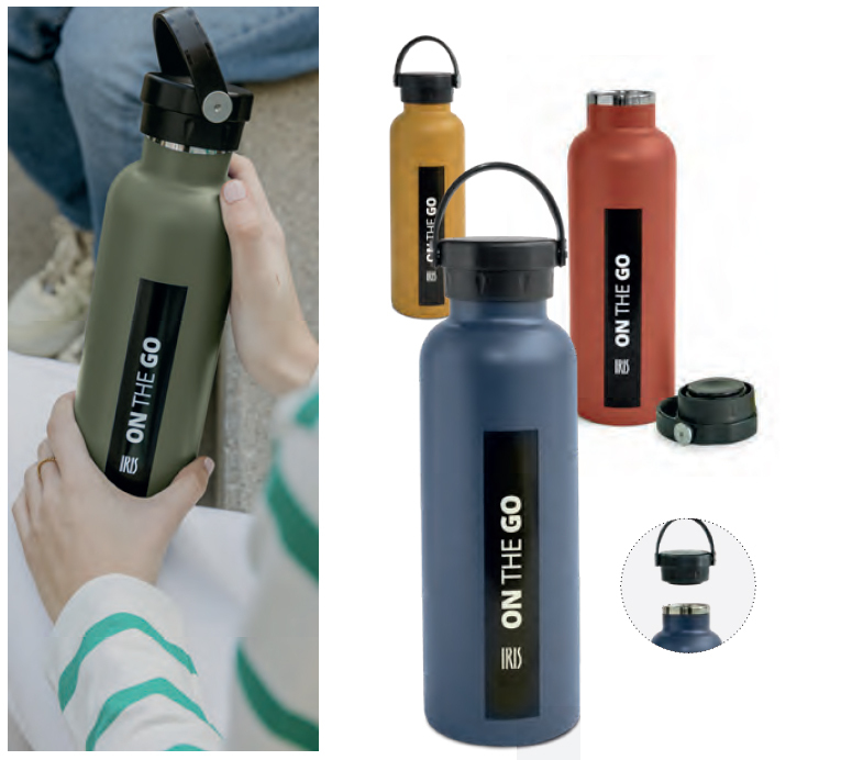 巴塞隆娜 IRIS 保溫瓶 750ML ON THE GO -  暗色系