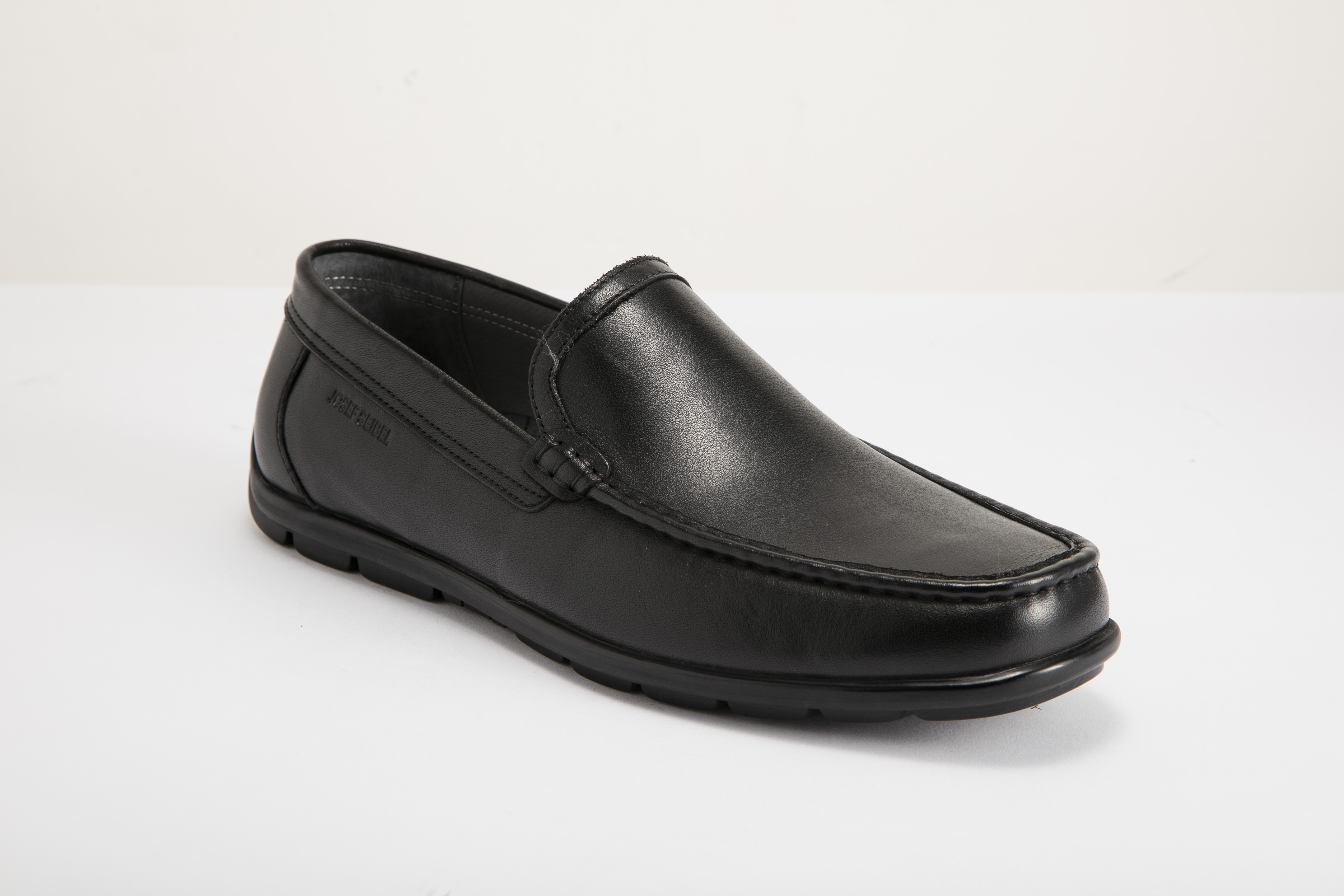 JOSEF SEIBEL - 男裝裙飾休閒懶人皮鞋 25041385 11-BLK