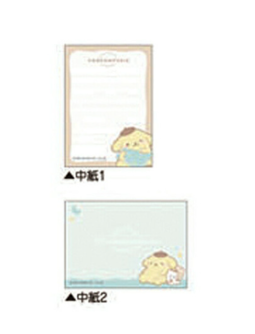 『SANRIO』Pompompurin 迷你備忘錄 睡眠系列