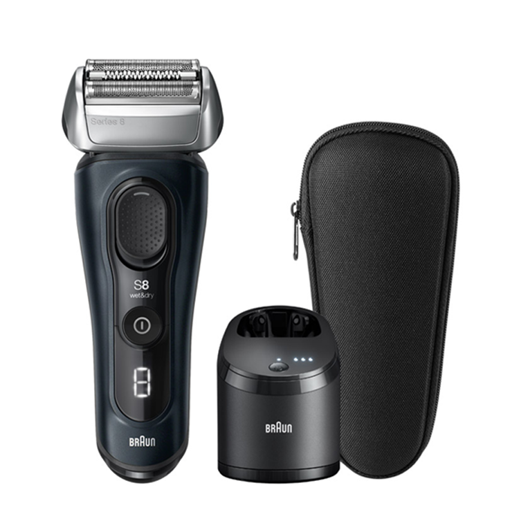 Braun 德國百靈 8系列 PRO 智美音波電鬍刀-霧面灰(8563cc)