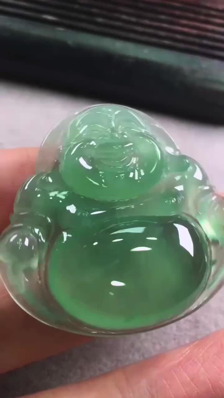 翡翠佛公,天然翡翠A玉, 緬甸玉, Jade, Jadeite