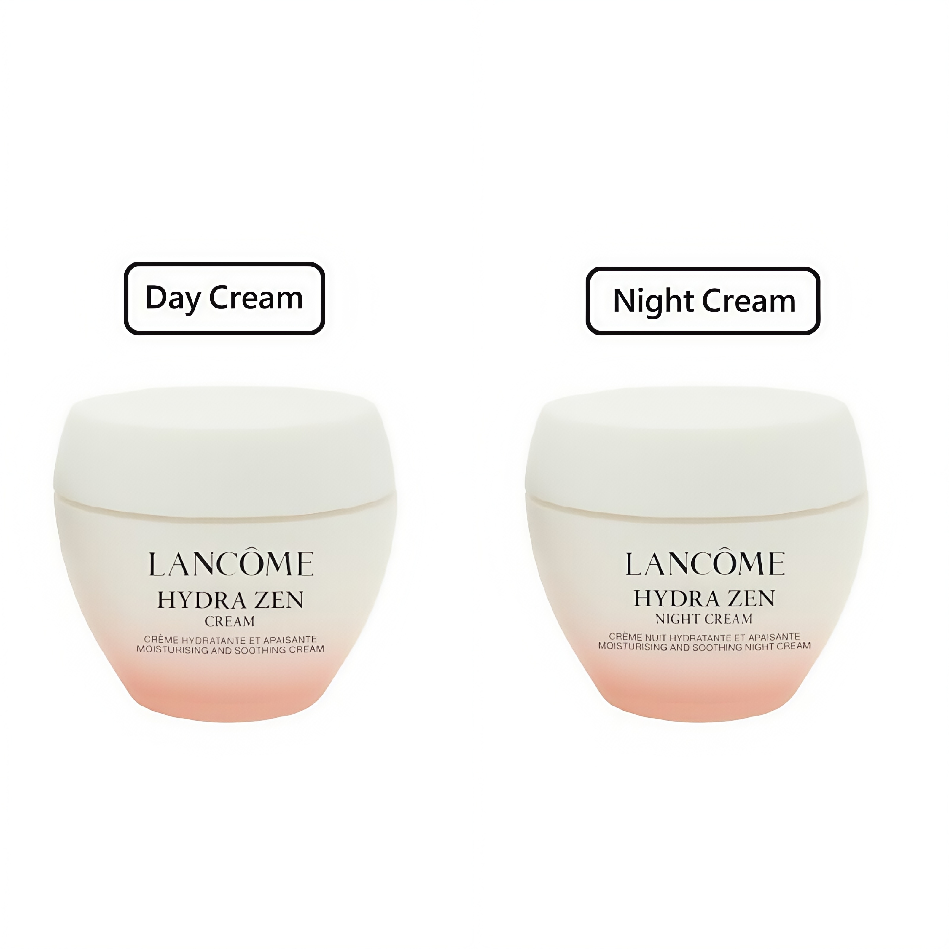 LANCÔME 新版 Hydra Zen - 舒緩抗壓保濕日晚霜套庄 [50ml+50ml] (平行進口)