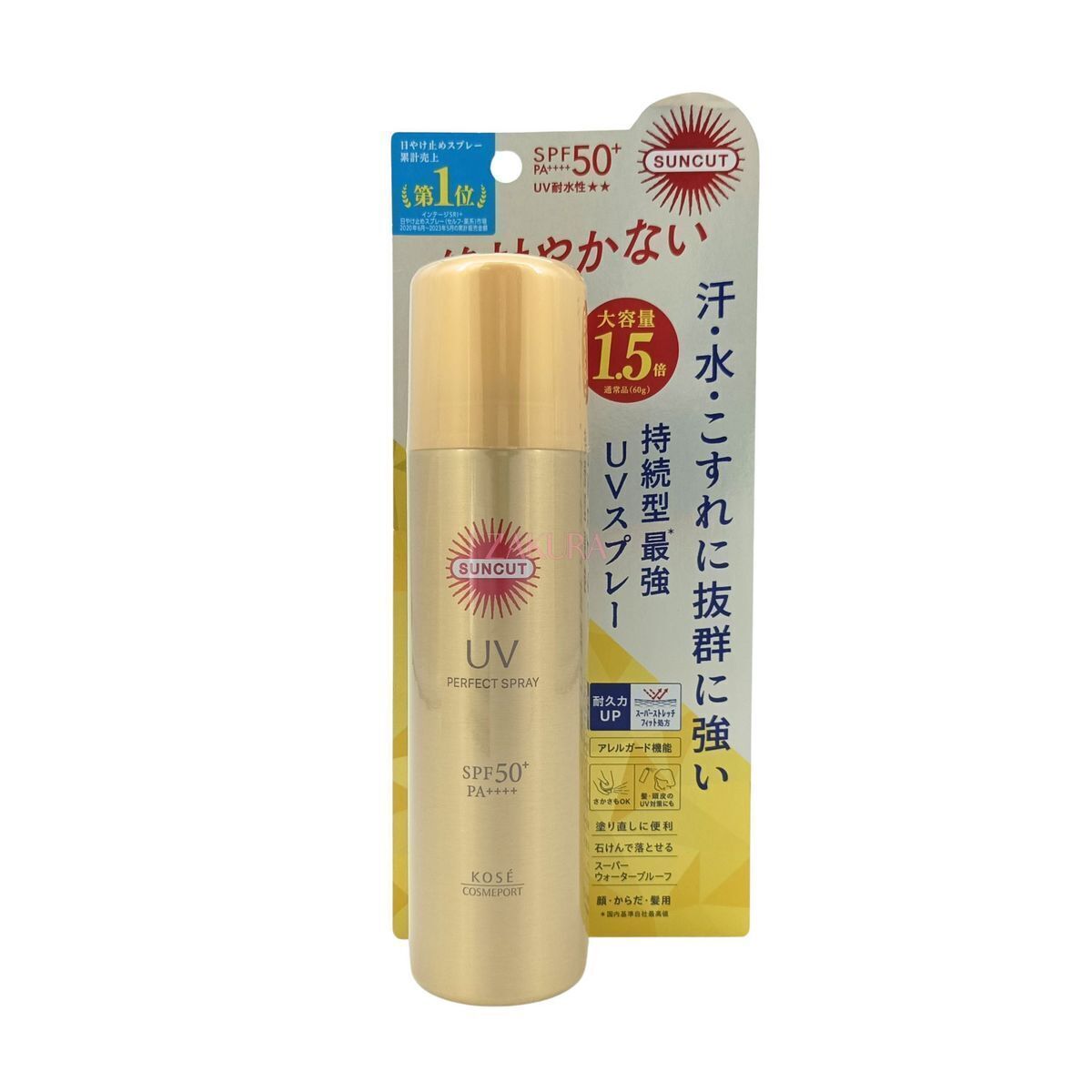 Kosé Suncut - 完美超防水持久防曬噴霧 Spf50+ Pa++++ 90g (平行進口)