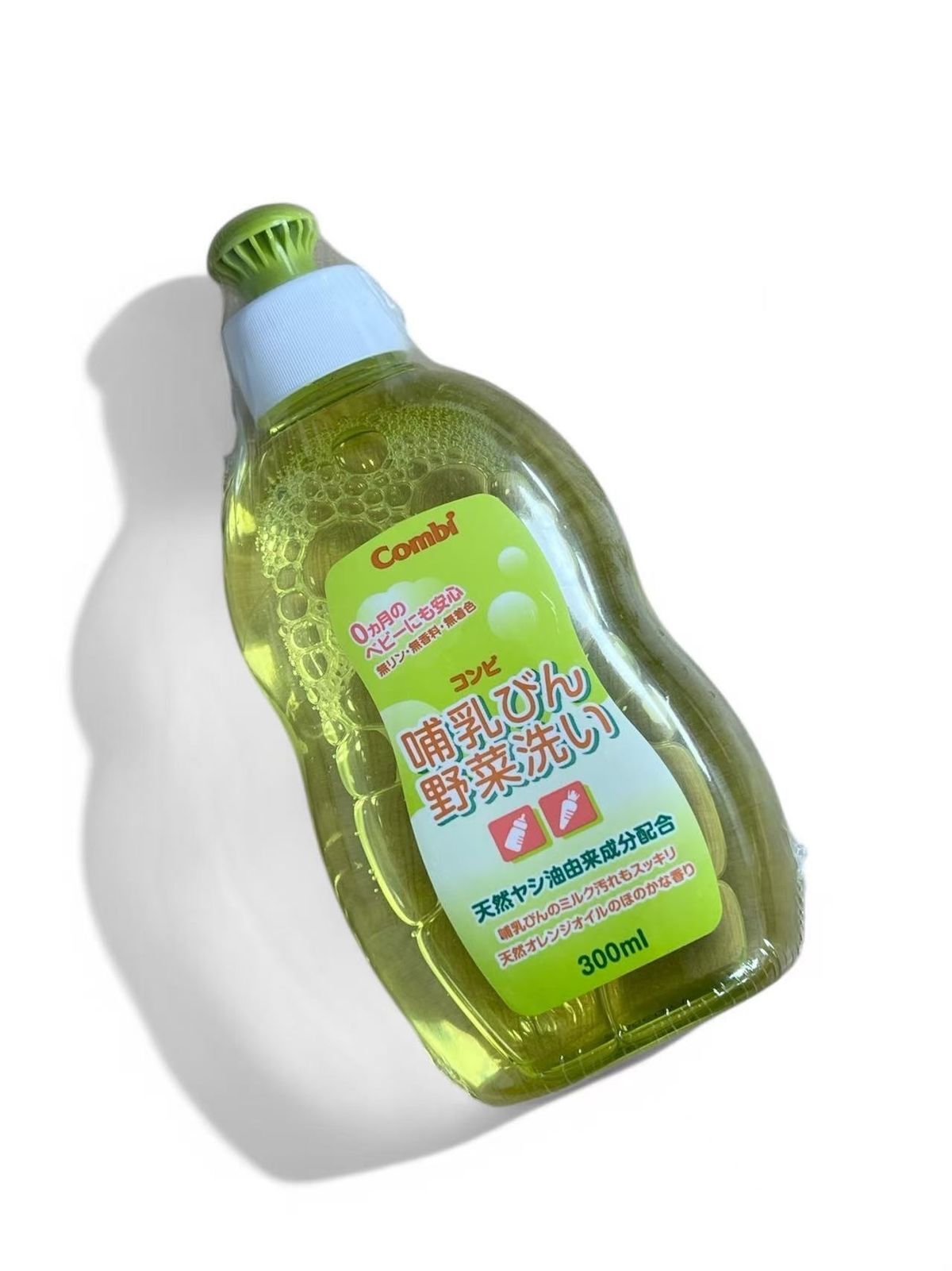Combi 嬰幼兒奶瓶 / 食具 蔬菜清潔液 [含天然植物性] 300ml (平行進口)