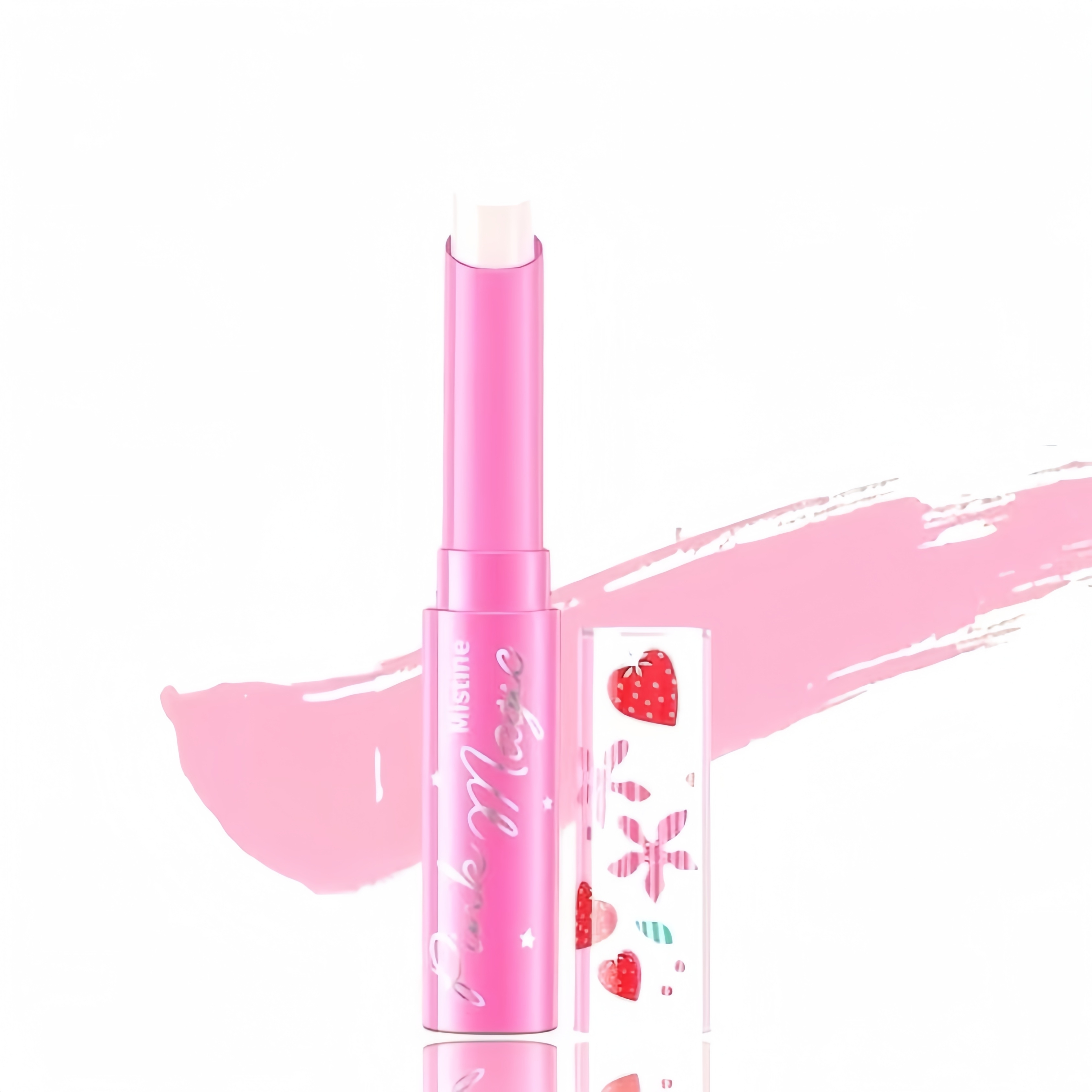 Mistine 草莓變色護唇膏 1.7g (平行進口)