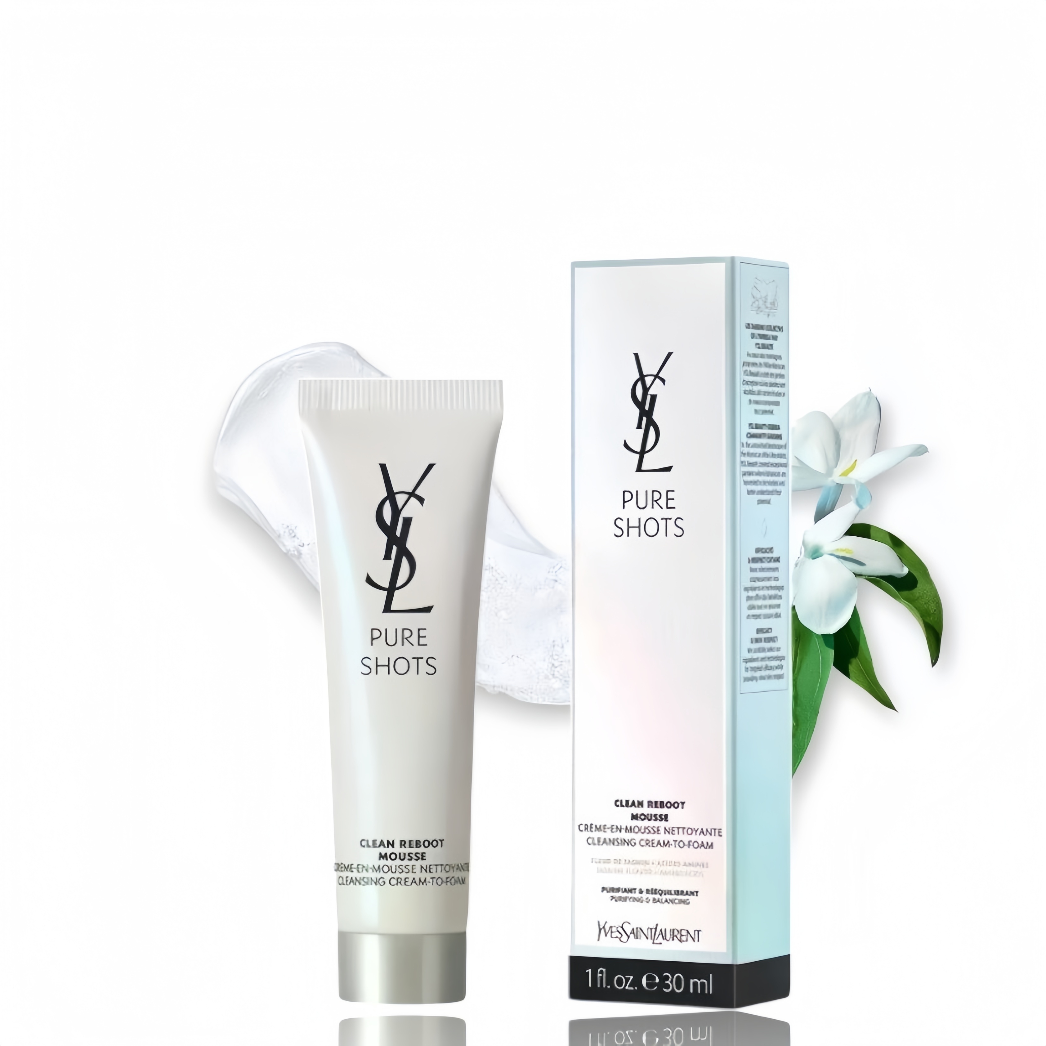 SAINT LAURENT 迷你庄 - 嫩肌淨化潔面乳 30ml (平行進口)