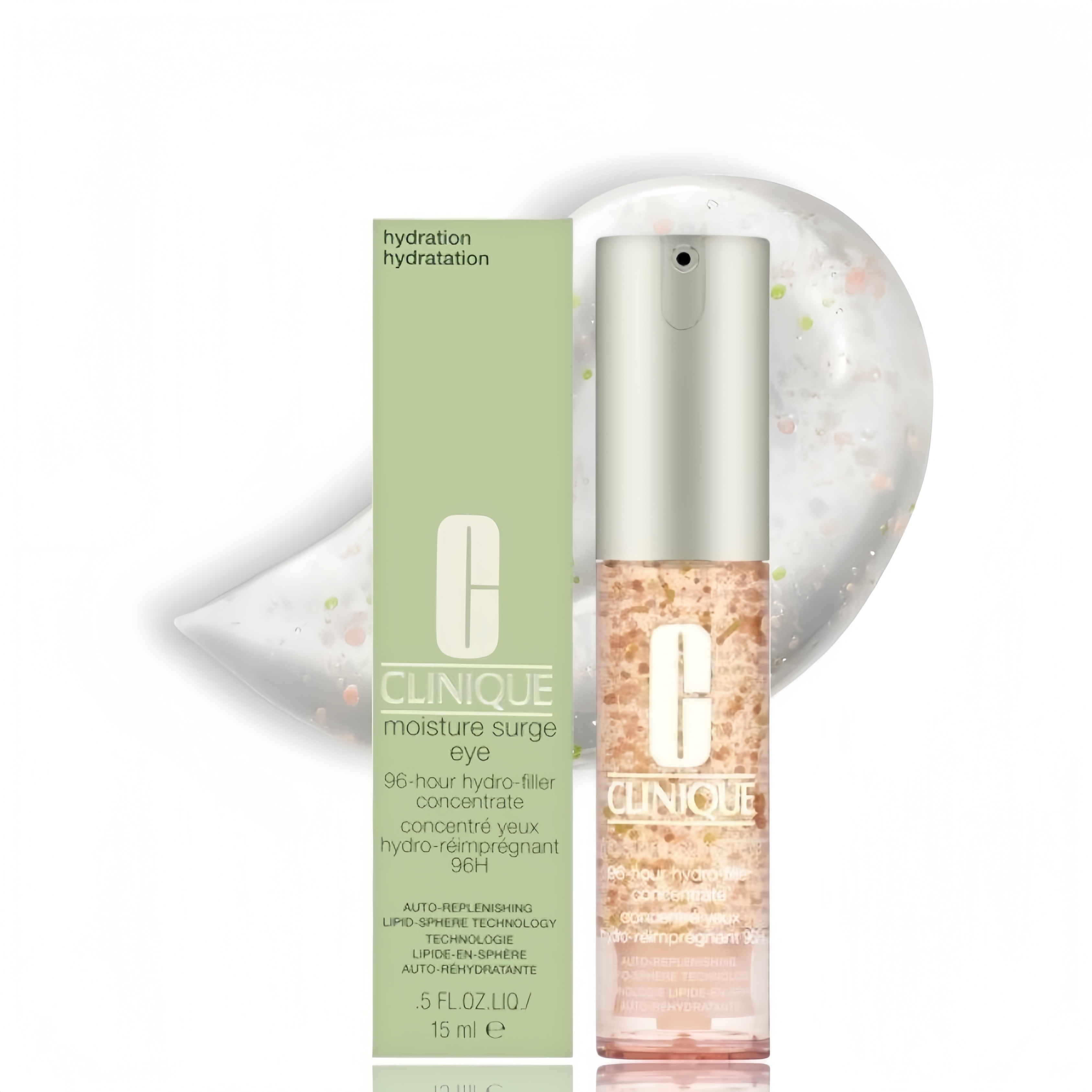 CLINIQUE 96小時補濕凝珠眼部精華 15ml (平行進口)