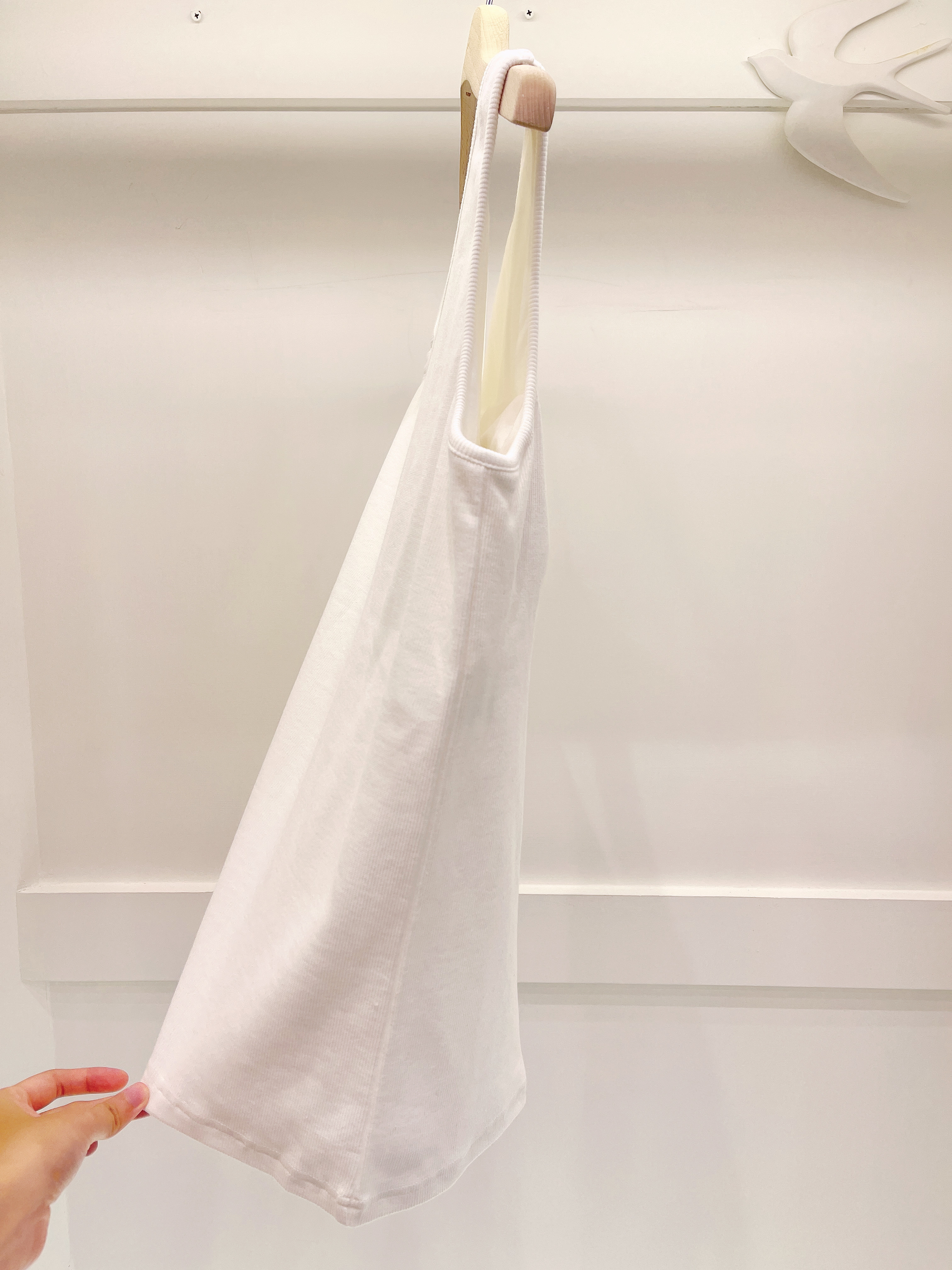 不對稱斜肩背心