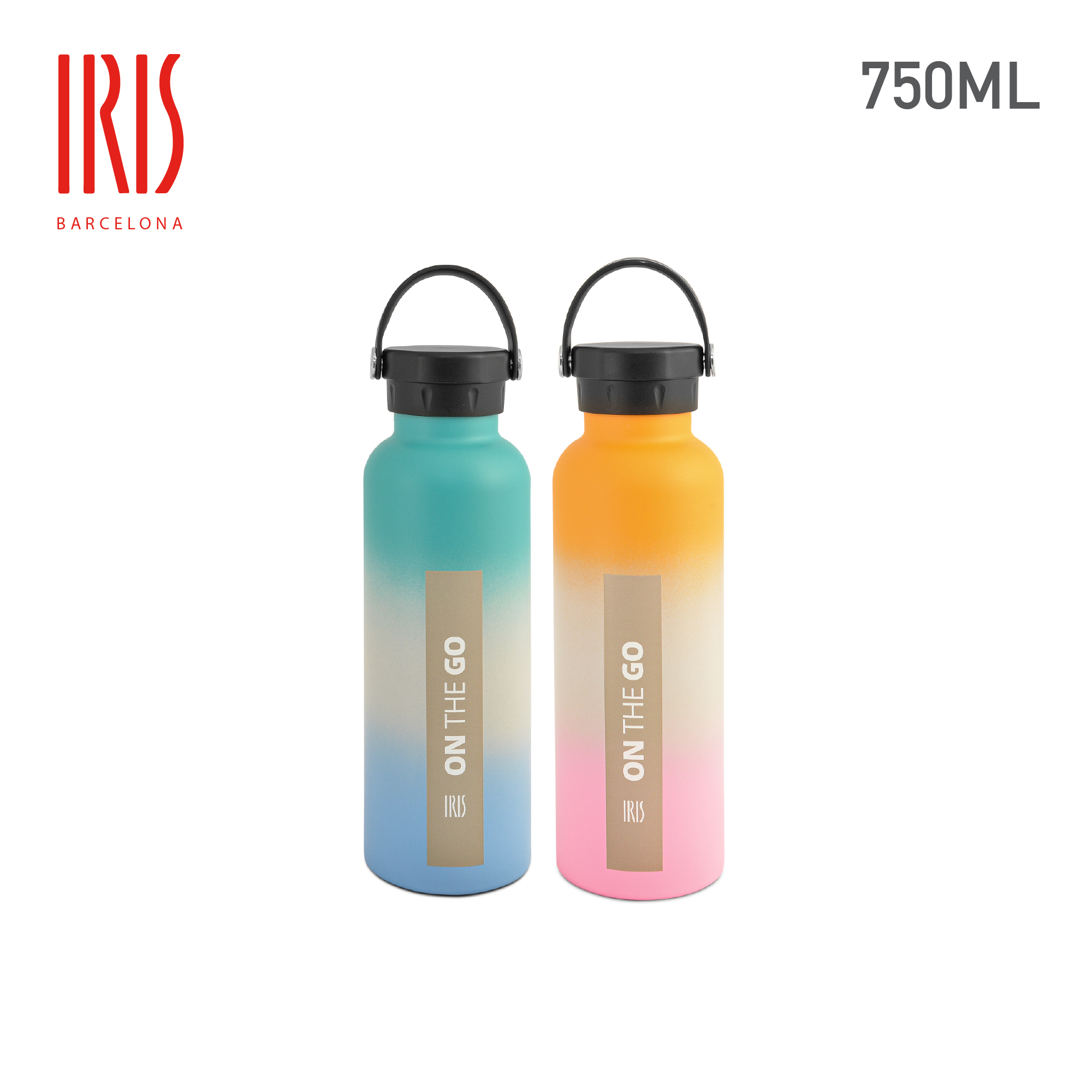 巴塞隆娜 IRIS 保溫瓶 750ML ON THE GO -  漸變色系