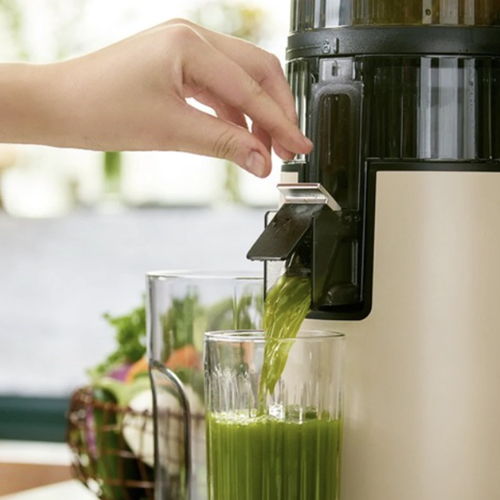 HUROM 慢磨蔬果機【H-410】-芝麻灰