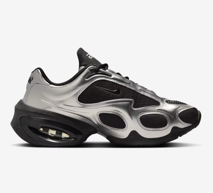 NIKE / 女款 Air Max Muse 黑色和金屬銀色 /  AUG25