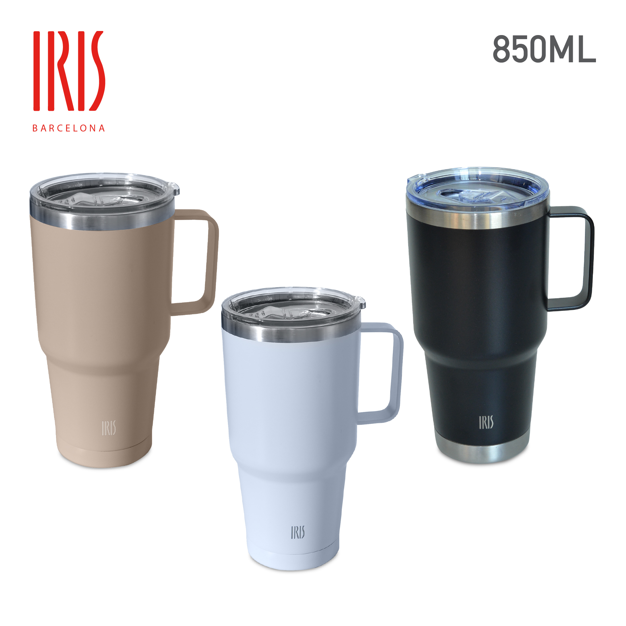 巴塞隆娜 IRIS 不銹鋼保溫水杯 850ML  (30oz)
