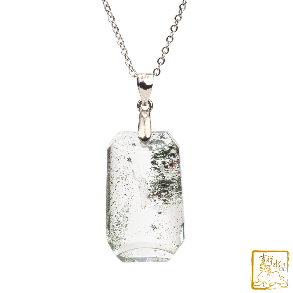 綠幽靈無事牌墜 4.9g 平衡身心