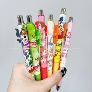 蠟筆小新 小新 小白 小葵 肥嘟嘟左衛門 巧克比 粉色恐龍餅乾 睡衣小新 自動鉛筆 自動筆 原子筆 黑筆