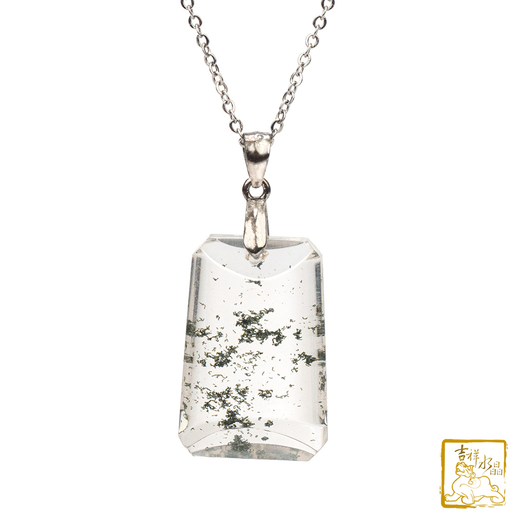 綠幽靈無事牌墜 4.8g 平衡身心