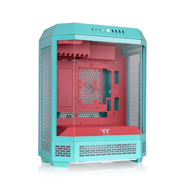 米特3C數位–Thermaltake 曜越 The Tower 600 中直立式機殼 薄荷草莓/奶油焦糖
