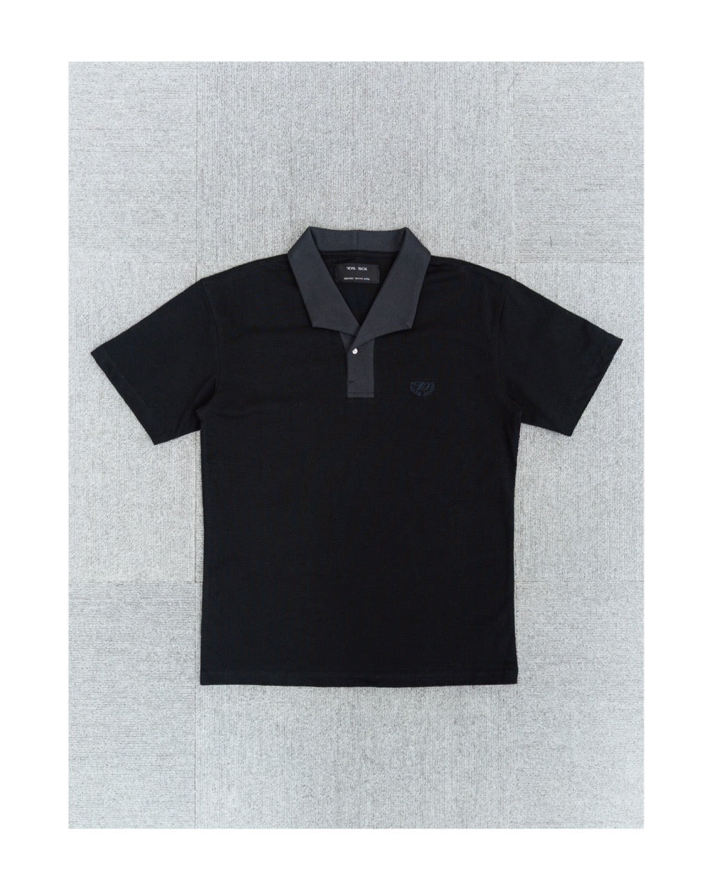 1dyLL｜10SS Utility Shift Polo (Black)