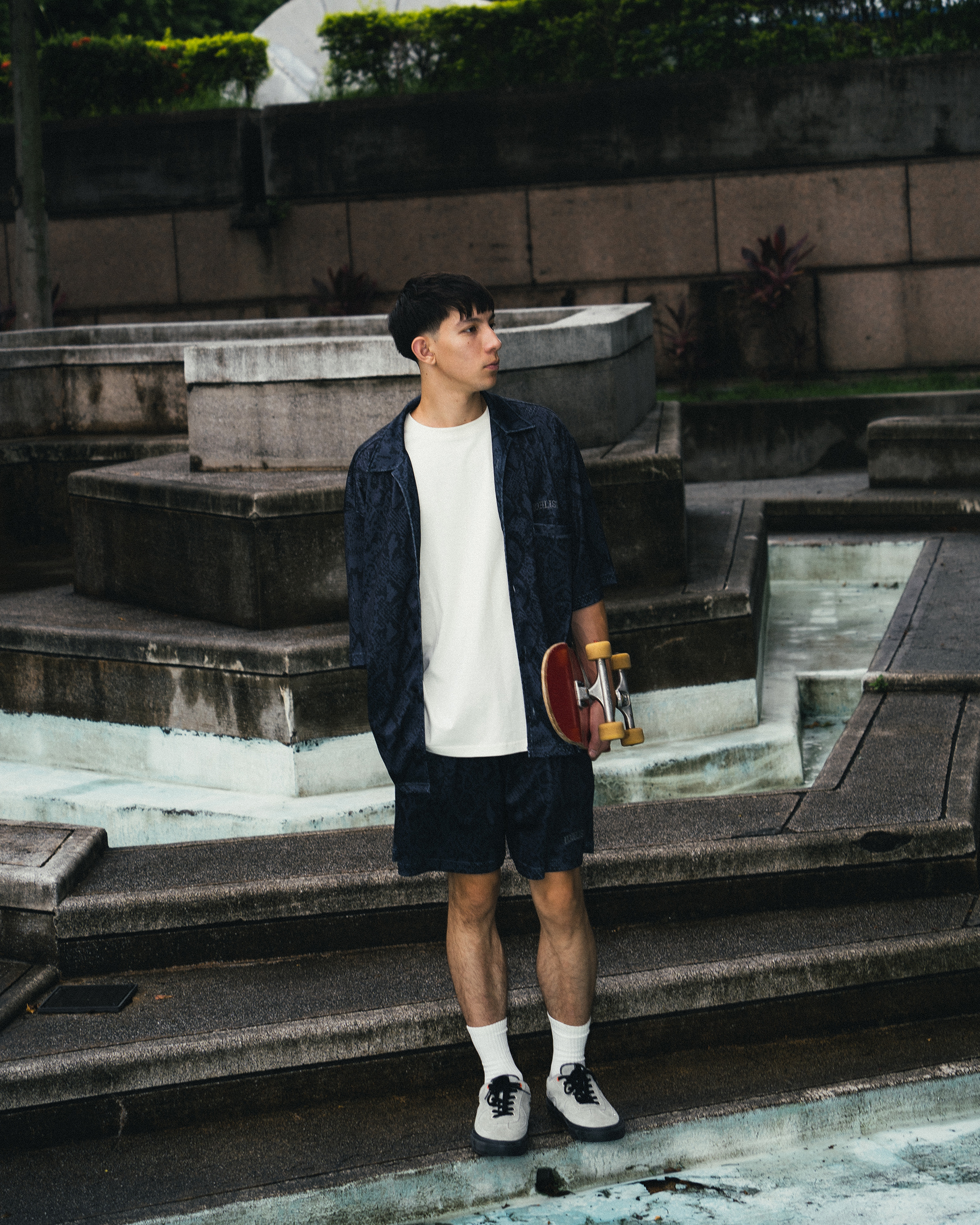 IDEALISM IDE Skin Shorts 蛇紋 短褲 兩色