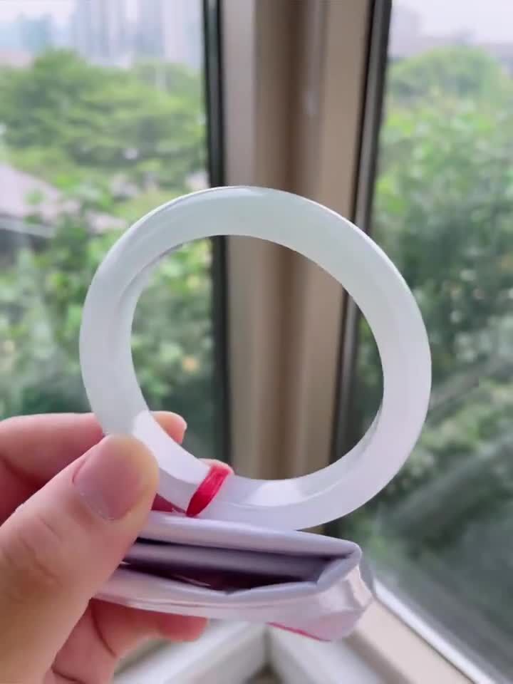 7195851 56.6mm底色翡翠正圈手鐲 (56-58)