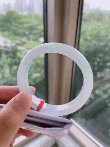 7195851 56.6mm底色翡翠正圈手鐲 (56-58)