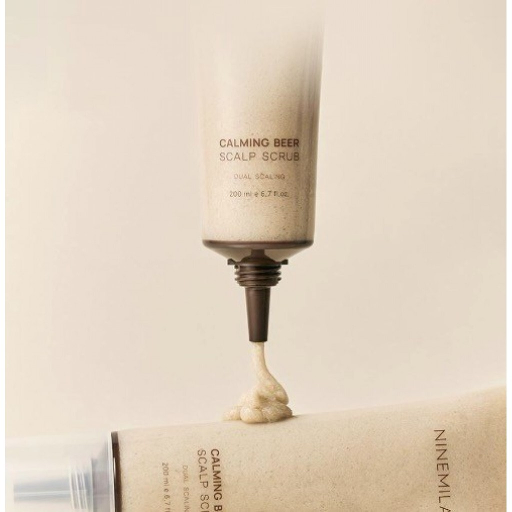 (預購商品 8/6收單) 韓國NINEMILA 啤酒酵母頭皮磨砂膏 200ml