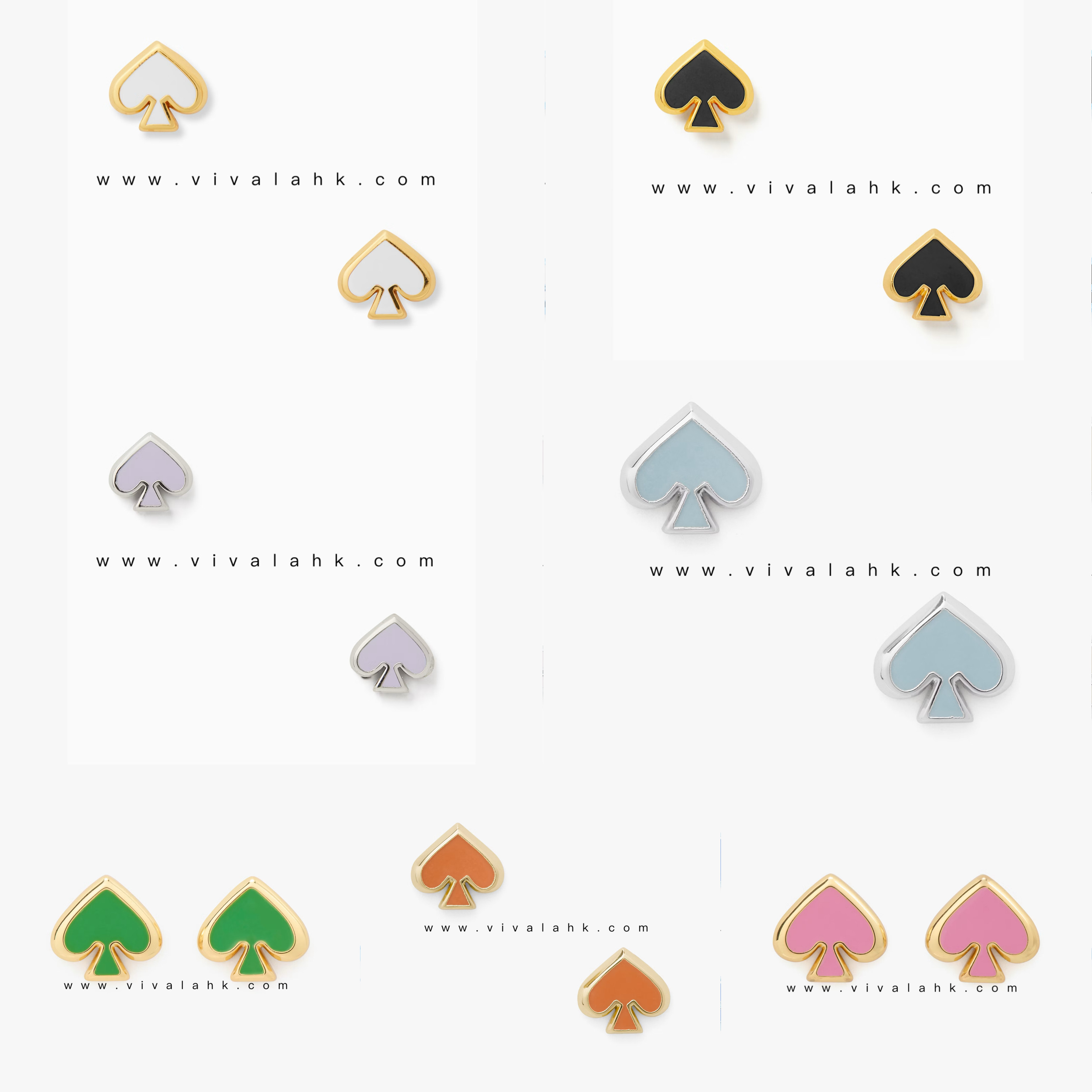 Kate Spade - Everyday Spade Logo 耳環 (O0RU3069)