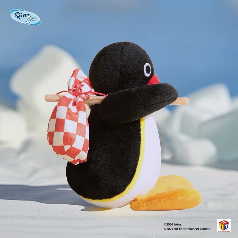 PINGU 企鵝家族 出走動動 毛絨玩偶