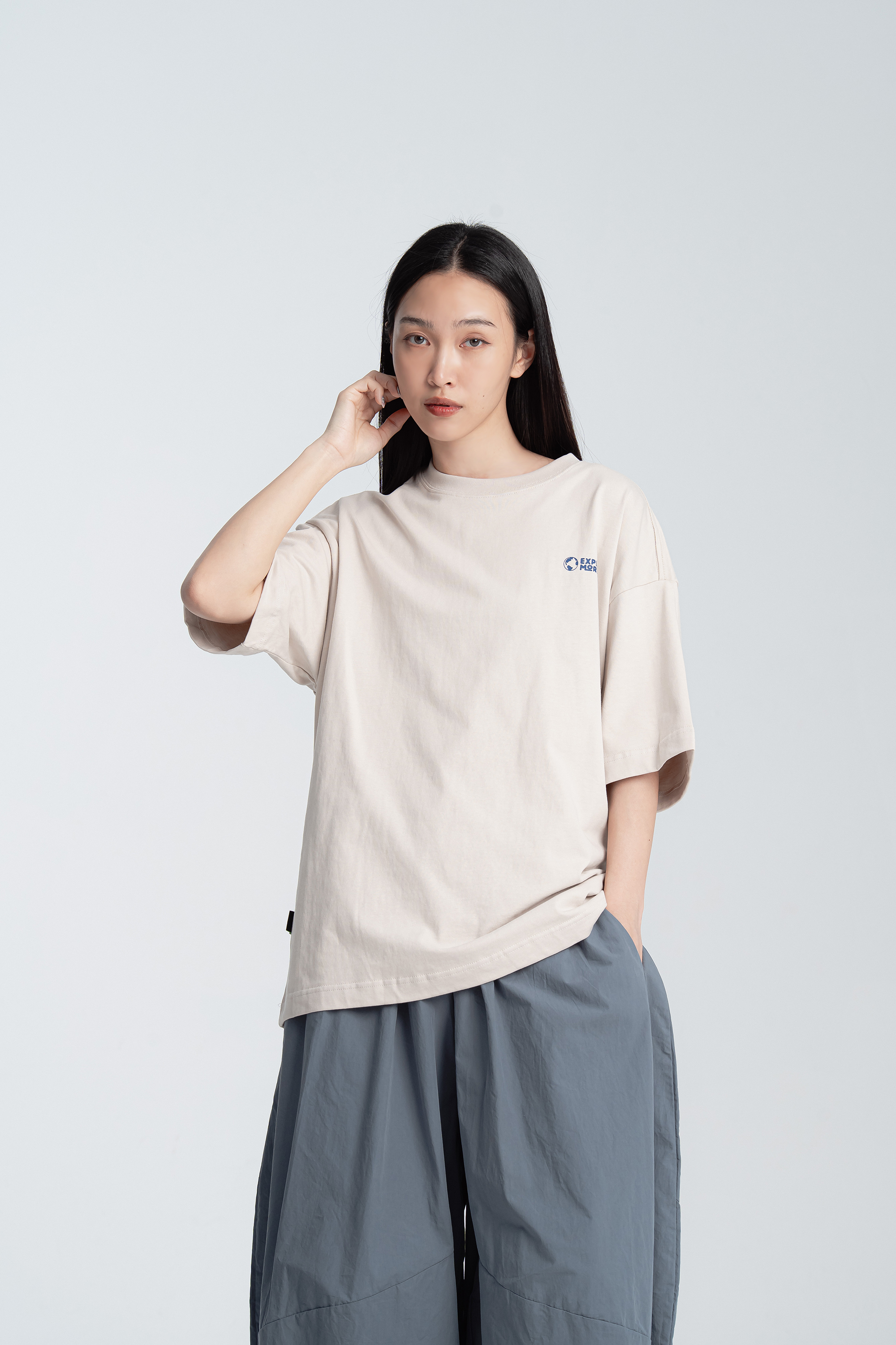 鯨日海洋探索印花短t 2色