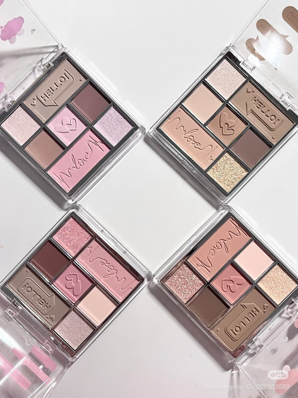 Gracebabi Velvet Radiance 7-Color Eyeshadow Palette
