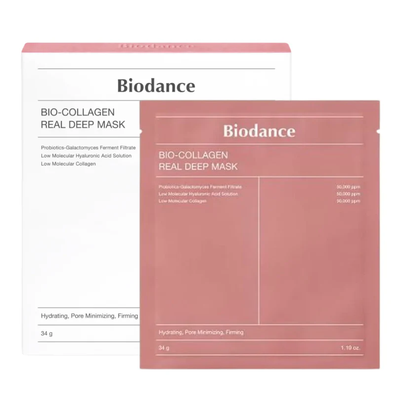 Biodance｜"4片裝" 膠原蛋白深層修護面膜 Bio-Collagen Real Deep Mask