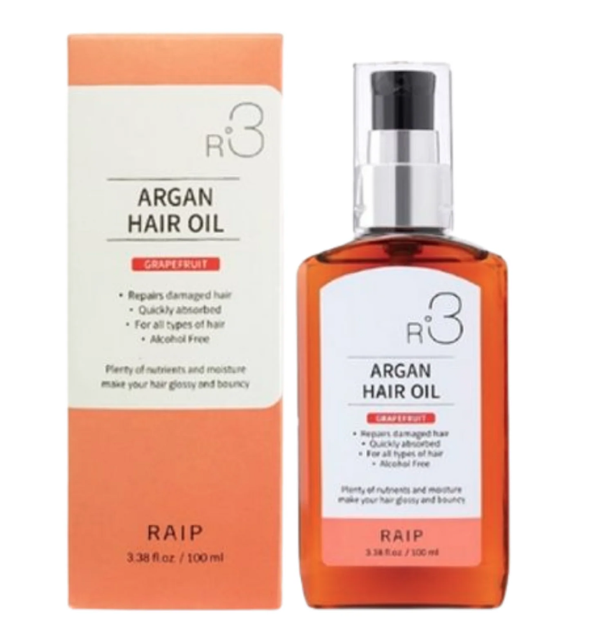 RAIP | R3 摩洛哥堅果髮尾油 100ml 葡萄柚(Grapefruit)