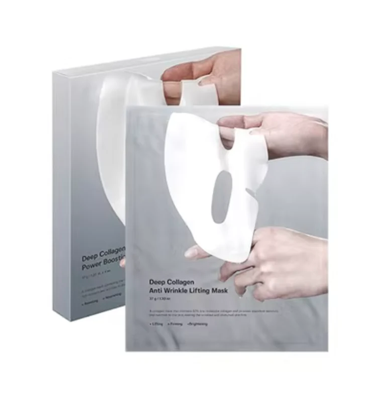SUNGBOON EDITOR｜Deep Collagen Power Boosting Mask 深層膠原蛋白抗皺提拉面膜 (4片裝)【平行進口】過夜面膜 韓國Olive Young人氣品牌之一