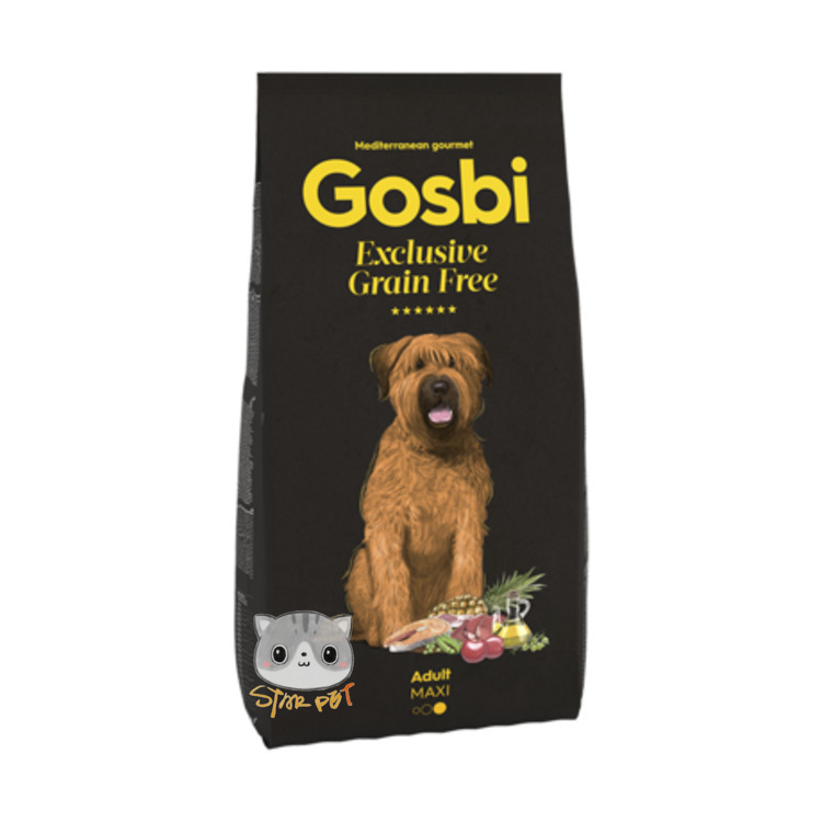 Gosbi Exclusive 無穀低敏糧 大型成犬配方 12kg