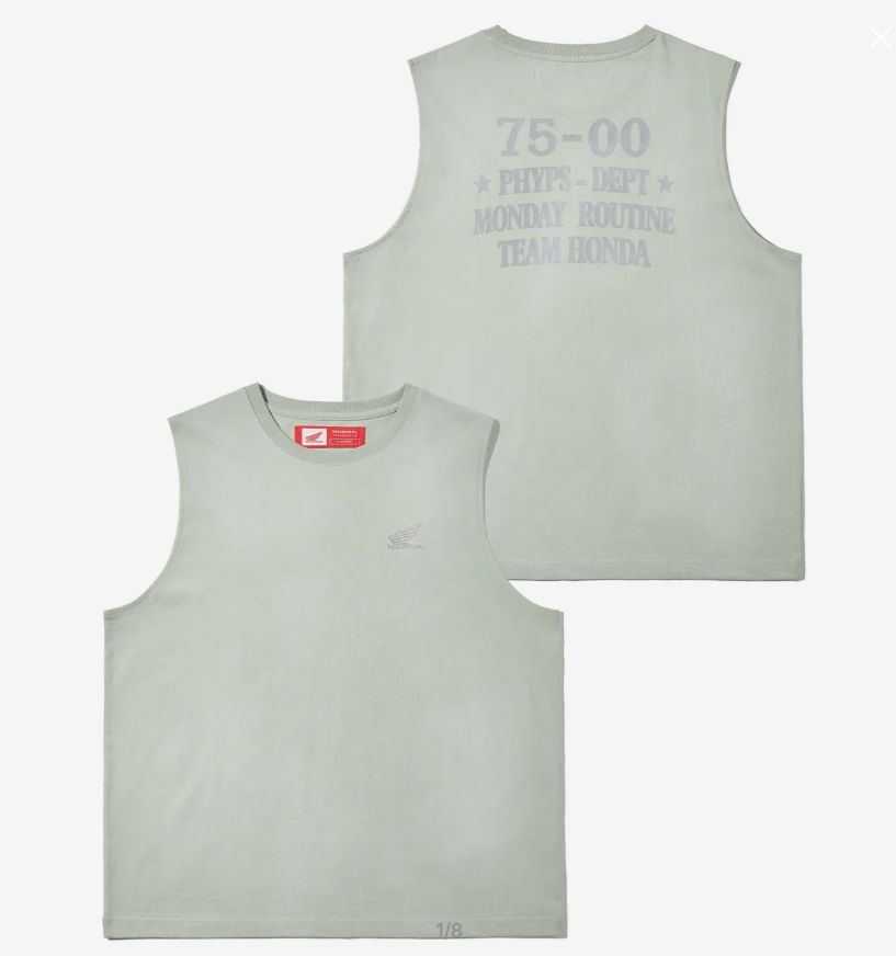 HONDA 本田 /  Retro sleeveless beige / HFM1VT301ABE /  AUG25