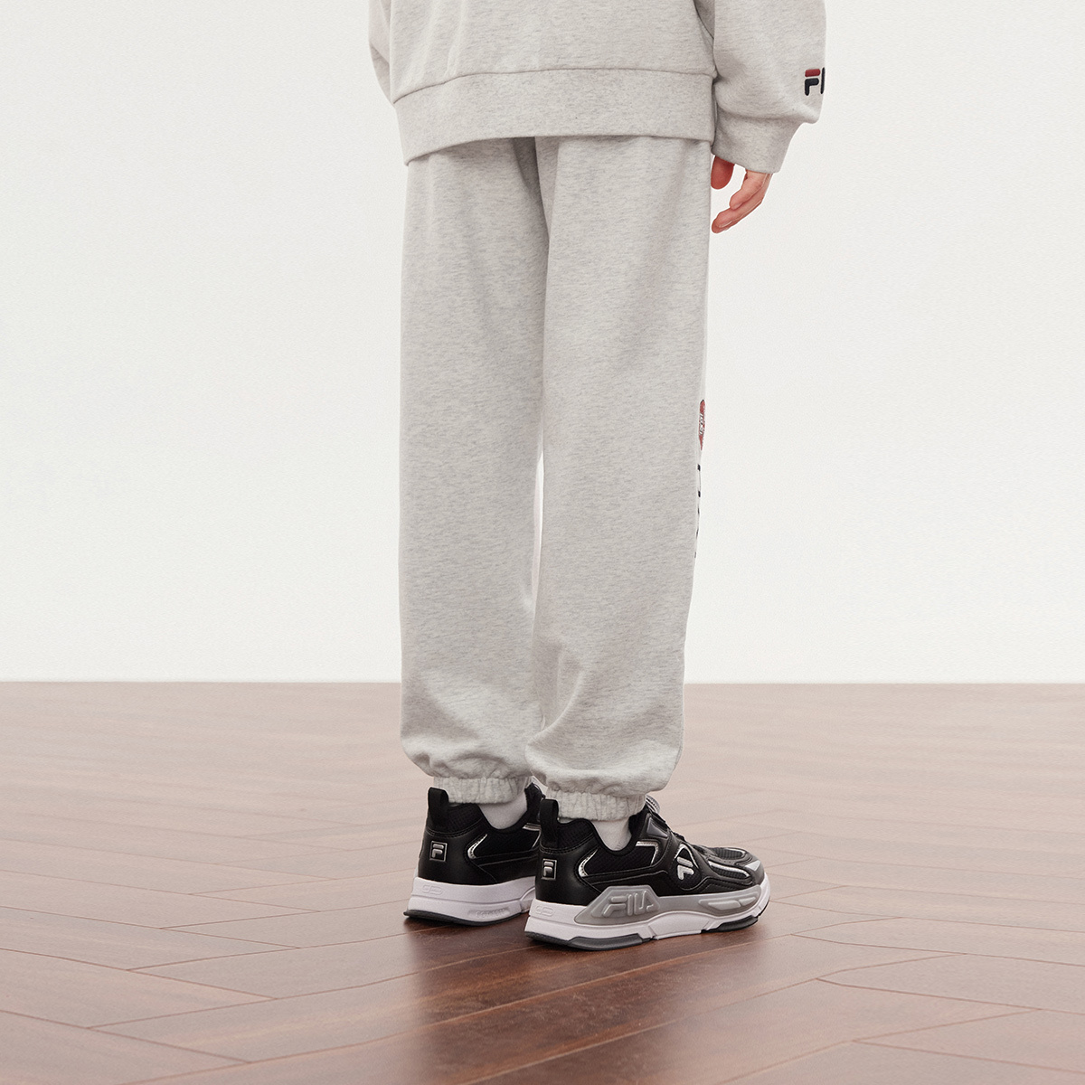 FILA - FILA フィラ  easy long pants XL Fila Big & Tall Men's Classic fleece jogger pant with left