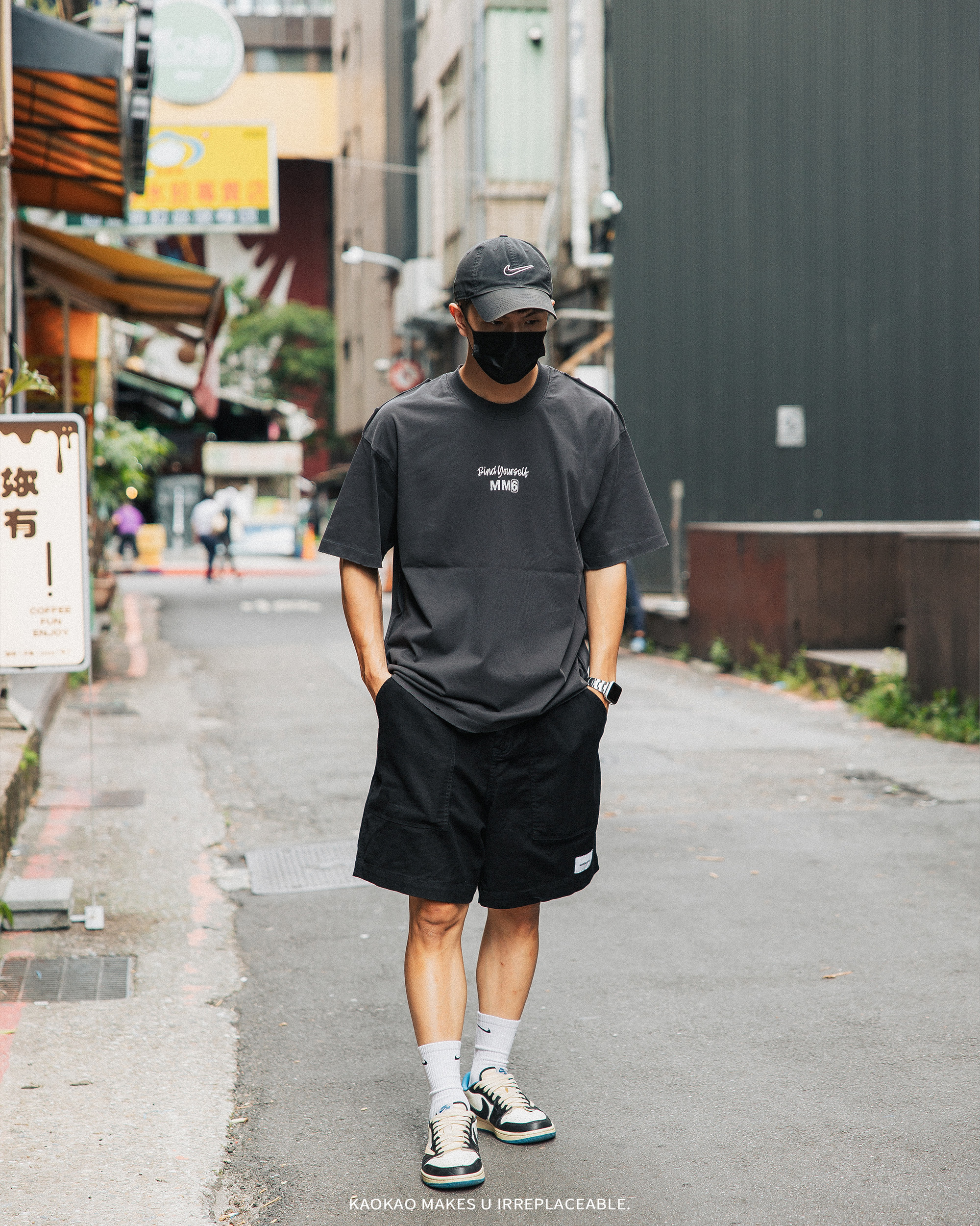 JIA MENG MM6 印花短T