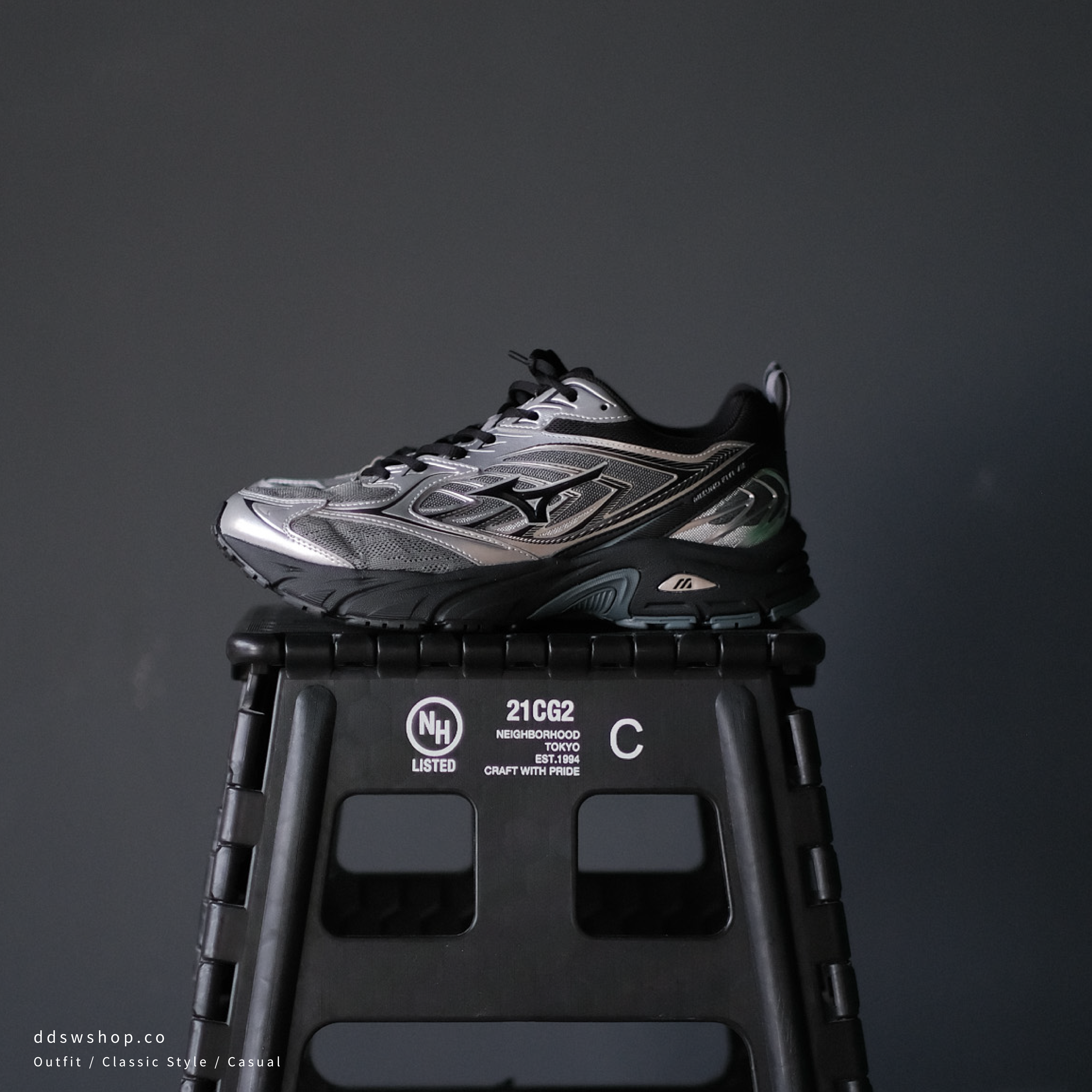 "代購" MIZUNO SPEED 2K 美津濃 銀灰黑底 男女鞋 D1GH222919