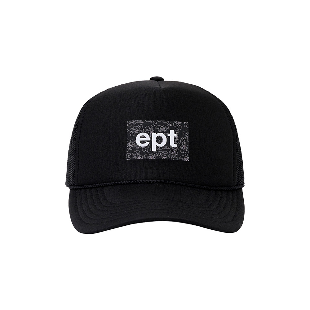 East Pacific Trade (ept) Pattern Box Mesh-Cap (Black)