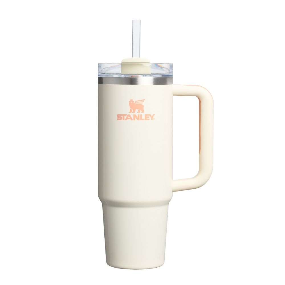 STANLEY 冒險系列 吸管隨手杯2.0 0.88L / 杏桃白