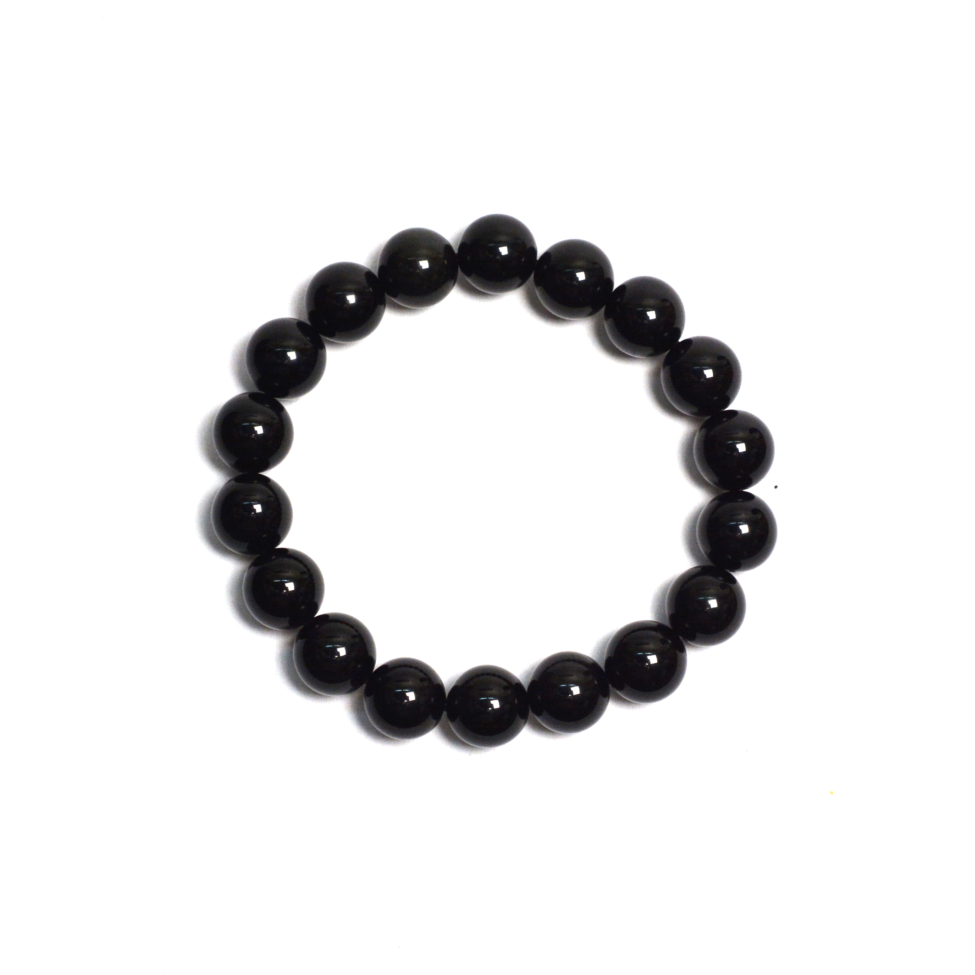 10mm 黑曜石手串