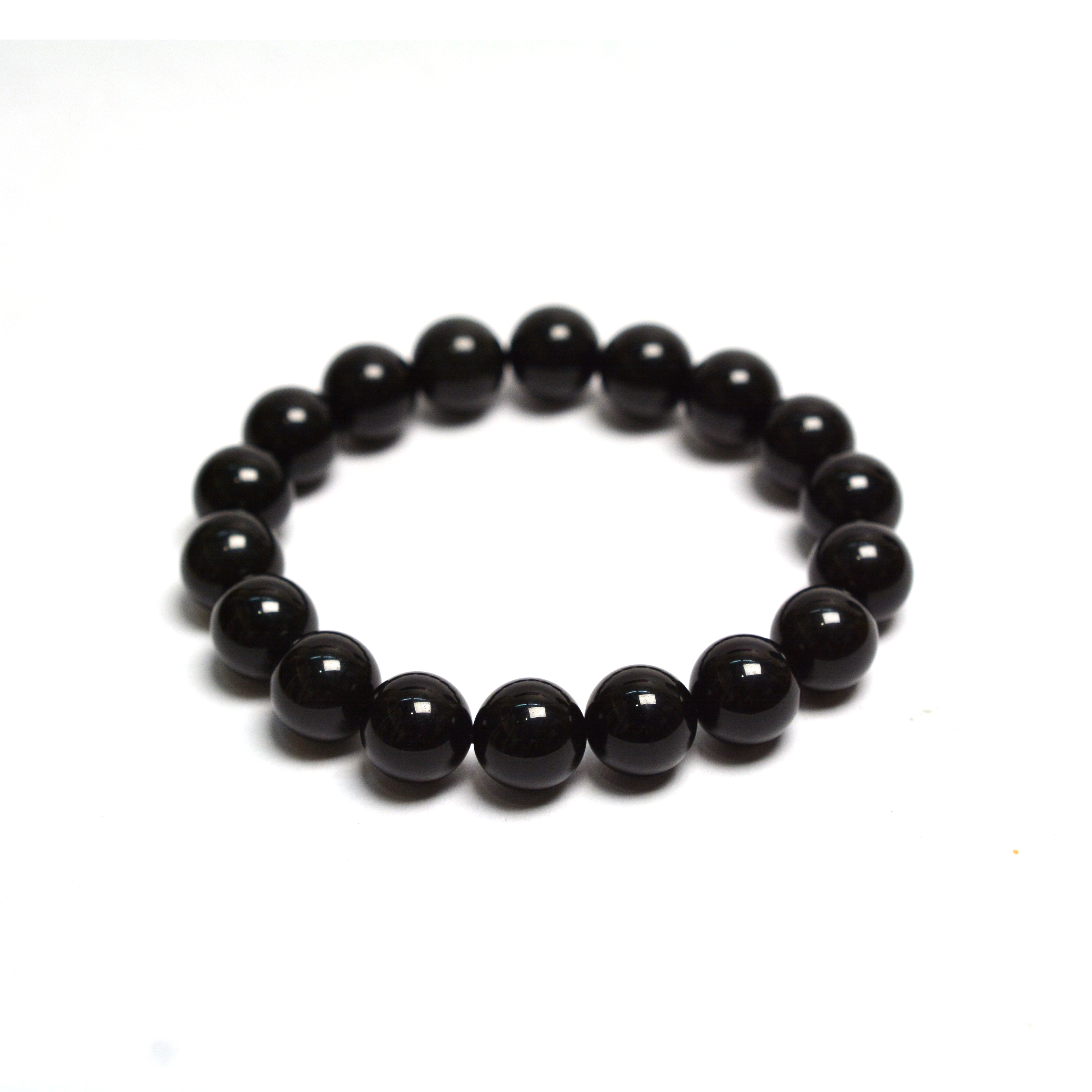 10mm 黑曜石手串