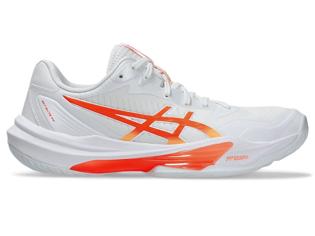 ASICS SKY ELITE FF 3 排球鞋 白橙色