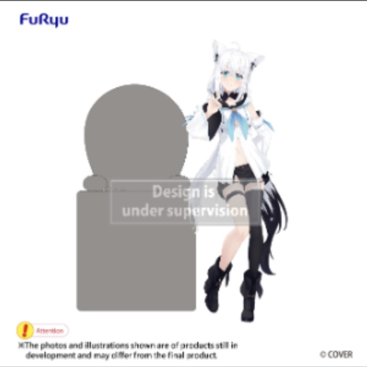 「官品代購」 Hololive FURYU 景品 Hikkake Figure（白上フブキ/夏色まつり/大神ミオ）