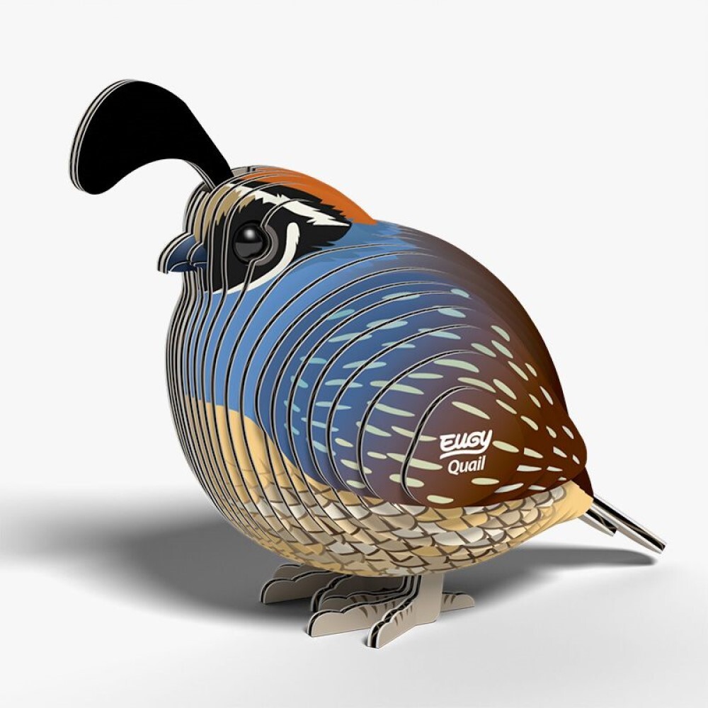 EUGY 3D Cardboard Kit Set Model - 129 Quail